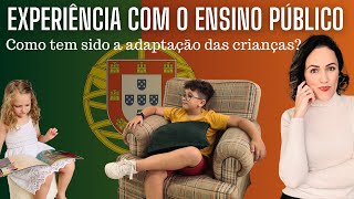 Realidade que encontrei no ensino público em Portugal Adaptação das crianças [upl. by Nnilsia]