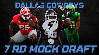 Dallas Cowboys 2024 NFL 7 Round Mock Draft  The Tracy Take [upl. by Ydnes]