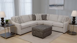 VIOLETTA MODERN MOTION RECLINING SECTIONAL  MOFIT HOME [upl. by Pastelki634]