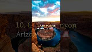 😱Top 10 Natural wonders in the world trending grandcanyon shorts [upl. by Chip503]