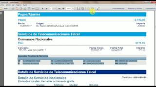 MI TELCEL conoce tu factura [upl. by Fidelio824]