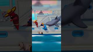 Gang Beasts Shark Attack 2 shorts [upl. by Arded]