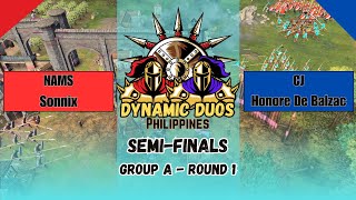 Dynamic Duos Philippines  SemiFinals Group A Round 1  Age of Empires 4 [upl. by Ginnie733]