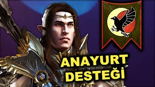 ULTHUANDAN DESTEK GELİYOR  Nagarythe Kralı Alith Anar 3 Bölüm  Total War Warhammer 3 [upl. by Elgna575]