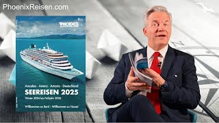 Katalogvorstellung Seereisen 2025 mit Direktor Schiffsreisen Michael Schulze [upl. by Christoforo]