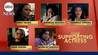 Looking back at the careers of the Oscars 2024 best supporting actress nominees [upl. by Dej815]