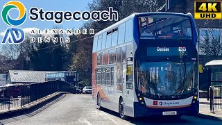 Stagecoach East Scotland 59 Dundee to Blairgowrie via Lochee amp Coupar Angus ADL Enviro400MMC [upl. by Llerral]