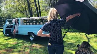 1818 Farms Flower Truck at Photo Shoot [upl. by Brenna]