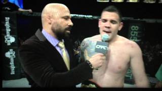 Plinio Cruz CFFC Heavyweight Champion  CFFC 43 post fight interview [upl. by Terti]