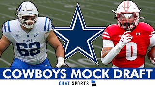 Cowboys Mock Draft 7Round Dallas Cowboys Draft Picks For 2024 NFL Draft [upl. by Ansilme511]