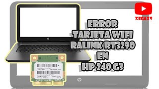 Error Ralink RT3290 en HP 240 G3 [upl. by Aubine]