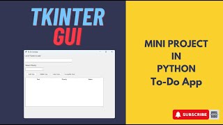 Python GUI Project for Beginners using Tkinter [upl. by Oglesby]