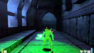 Heretic 2 II PC last level final boss fight and ending [upl. by Ngo]