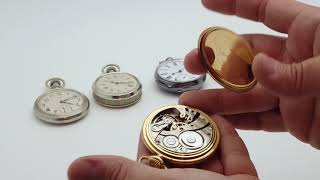 Pocket Watch Cases and How to Open [upl. by Skrap]