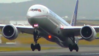 10 EPIC Boeing 787 Dreamliner CLOSE UP Takeoffs  Sydney Airport Plane Spotting [upl. by Nosle]