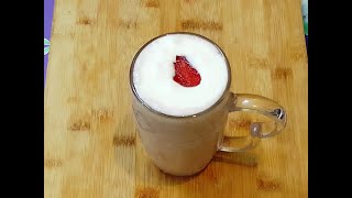 ஸ்ட்ராபெரி மில்க் ஷேக்  Strawberry milkshake in tamil  Milkshake Recipe in Tamil  summer drink [upl. by Tymes]