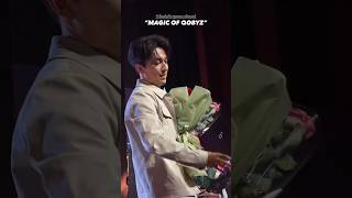 Dimash receiving flowers [upl. by Laktasic93]