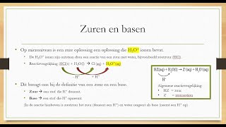 Scheikundevwo  Zuur amp Basen [upl. by Ariew225]