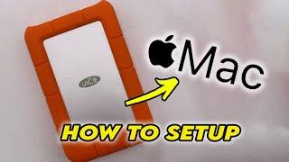 LaCie Portable Drive How To Install on Mac OS Full Setup [upl. by Whitcher5]