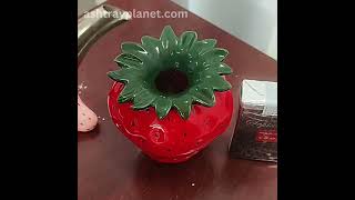 Ashtray Planet  Cute Strawberry Ashtray Ceramic [upl. by Anirak]