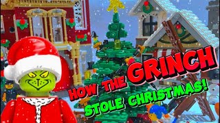 How the Grinch stole Christmas  Lego stopmotion [upl. by Ahselrak]