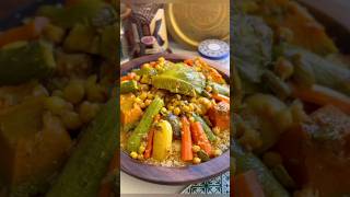 Couscous Marocain 🇲🇦 viandes aux légumes 🇲🇦كسكس مغربي [upl. by Omura]