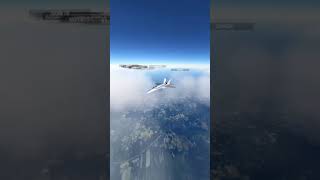 Insane flyby from the F18 in MSFS 2020 [upl. by Balmuth]