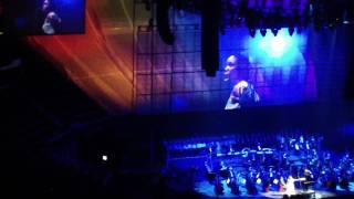 ANDREA BOCELLI CONCERT  HEATHER HEADLEY SOMEWHERE OVER THE RAINBOW  2012 TOUR [upl. by Nnagem167]