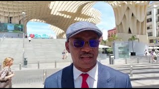 LHon Cabral LIBII en visite en Espagne afin de solidifier sa vision du Fédéralisme Communautaire [upl. by Anauqahs202]