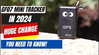 GF07 Mini Tracker 2024 Review and Test  Major Change You NEED to Know [upl. by Gorrian851]