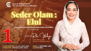 SEDER OLAM ELUL Ani Ledodi Vedodi Li  Aku Milik Kekasihku Kekasihku Milikku Kidung 63 Sesi1 [upl. by Ashjian73]