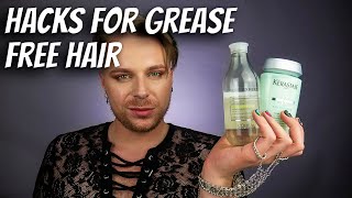 BEST SHAMPOO FOR OILY HAIR  Hair Care Tips For Oily Hair At Home  Hack For Greasy Hair [upl. by Hamirak]