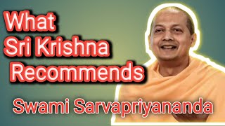 What Krishna Recommends Insights from Ancient Wisdom Swami Sarvapriyanandamotivation [upl. by Anthony277]