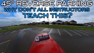 Reverse Parking  45 Degree Method  Driving Test Manoeuvres [upl. by Scott]