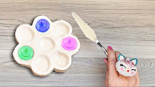 How To Create A Pastel Palette  Relaxing Paint Mix [upl. by Nodyroc]