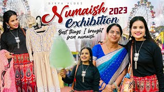 Numaish exhibition Hyderabad 2023  Shopping at Numaish  Divya Vlogs [upl. by Hanschen]