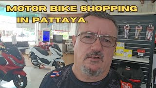 Motor scooter shopping Pattaya [upl. by Sheaff406]