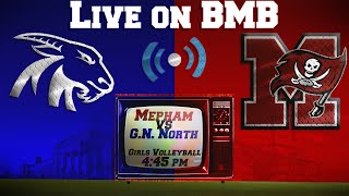 BMB Game of the Week  Girls Volleyball  Mepham vs Great Neck North [upl. by Arrehs631]