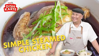 Simpol Steamed Chicken Recipe  SIMPOL  CHEF TATUNG [upl. by Anelac452]