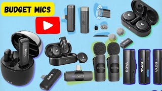 BOYA Wireless Microphones  Best Budget and Cheap YouTube Microphone [upl. by Malsi]