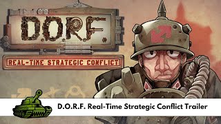 DORF RealTime Strategic Conflict Trailer [upl. by Ynogoham]