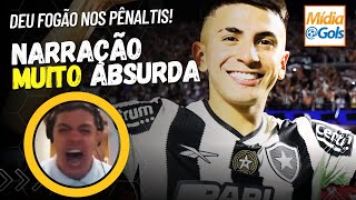 Narrador SE DESCONTROLA e FAZ ISSO  São Paulo 4 1 x 1 5 Botafogo [upl. by Kosey]