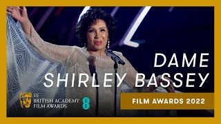 Dame Shirley Bassey Performs Diamonds Are Forever  EE BAFTA Film Awards 2022 [upl. by Lecroy197]