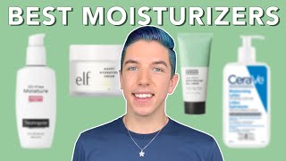 The BEST Drugstore Face Moisturizers [upl. by Nonnad]