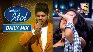 Adriz के Tujhse Naraz Nahin Performance से आए Neha के आँखों में आँसू  Indian Idol  Daily Mix [upl. by Annayehc263]