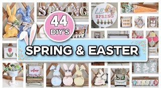 🌸 44 BEST SPRING amp EASTER DIYS  EASY amp AFFORDABLEDECOR IDEAS🌸 [upl. by Lalad]