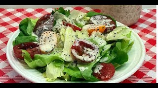 CREAMY POPPYSEED DRESSING RECIPE PERFECT FOR SPRING SALADS [upl. by Columbyne]