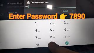 Developer option password in Android Car player How to enable Developer option in Android head unit [upl. by Narud310]