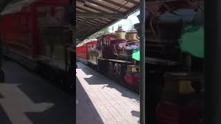 Steam Locomotive at Disney World 2023 shorts trains locomotive [upl. by Thagard]