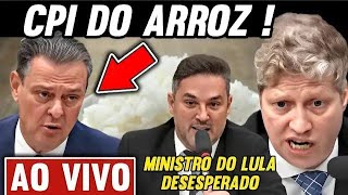 🚨AO VIVO URGENTE MINISTRO DO LULA FICA DESESPERADO  FOI ENQUADRADO SOBRE O LEILÃO DO ARROZ [upl. by Anek432]